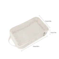 Itopfox 2-Pack Waterproof Hanging Diaper Bags, Reusable & Washable Organizer Pouches For Baby Clothes, Swimsuits & More (Black & White) -Kid's Home GUEST ece76085 dfac 4c28 808d 1125e1fe5ba9