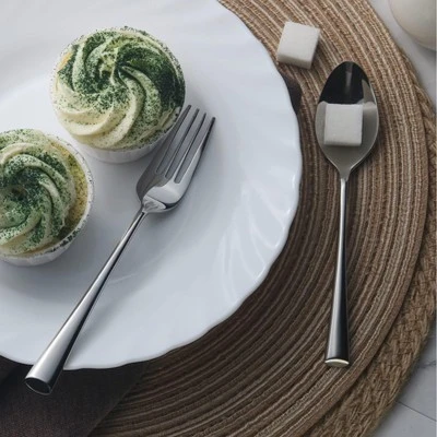 Itopfox 20-Piece Forged Silverware Set, Stainless Steel Flatware Cutlery Set For 4, Mirror Polished, Dishwasher Safe 4 Itopfox 20-Piece Forged Silverware Set, Stainless Steel Flatware Cutlery Set For 4, Mirror Polished, Dishwasher Safe - Image 4