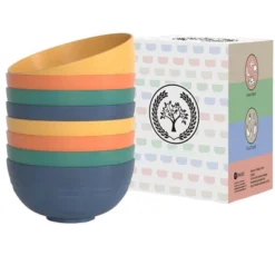 Itopfox 8-Piece Wheat Straw Cereal Bowls Set, Unbreakable & Lightweight, Microwave & Dishwasher Safe, Ideal For Soup, Salad, Oatmeal, And More 15 Itopfox 8-Piece Wheat Straw Cereal Bowls Set, Unbreakable & Lightweight, Microwave & Dishwasher Safe, Ideal For Soup, Salad, Oatmeal, And More -Kid's Home GUEST eea5fc8e 4d42 4f9c b08d 18be7327bff4