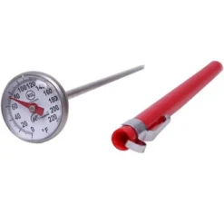 Itopfox Instant Read Dial Thermometer For Coffee Drinks, Chocolate Milk Foam, Stainless Steel With Temperature Clamp -Kid's Home GUEST ef75f96f 977e 4c73 a2e9 75f6c1618e00