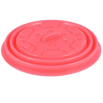 Itopfox Collapsible Silicone Microwave Plate Cover, Dishwasher Safe And BPA Free, Red, Food Splatter Protector For Microwave Ovens 6 Itopfox Collapsible Silicone Microwave Plate Cover, Dishwasher Safe And BPA Free, Red, Food Splatter Protector For Microwave Ovens - Image 6