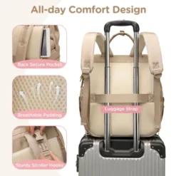 Itopfox Convertible Diaper Backpack With Laptop Sleeve & Cooler Storage, Large Pumping Bag For Working Moms, 31L Capacity 14 Itopfox Convertible Diaper Backpack With Laptop Sleeve & Cooler Storage, Large Pumping Bag For Working Moms, 31L Capacity -Kid's Home GUEST f12c5c21 3c85 4204 abc1 d4bc9fa78284