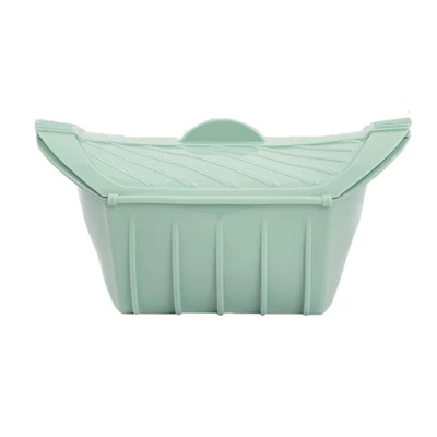 Itopfox Microwave Steamer, 2-Pack Silicone Food Steamer For Cooking, Vegetable Pot With Lids Vegetables Fish Prep Meal Food, Microwave & Freezer Safe 7 Itopfox Microwave Steamer, 2-Pack Silicone Food Steamer For Cooking, Vegetable Pot With Lids Vegetables Fish Prep Meal Food, Microwave & Freezer Safe - Image 7