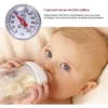 Itopfox Instant Read Dial Thermometer For Coffee Drinks, Chocolate Milk Foam, Stainless Steel With Temperature Clamp