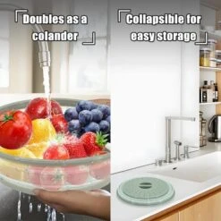 Itopfox 2 In 1 Silicone Microwave Splatter Cover & Mat, Multi-use Kitchen Trivet, Pot Holder, Drying & Baking Pad, Utensil Rest, Counter Protector 8 Itopfox 2 In 1 Silicone Microwave Splatter Cover & Mat, Multi-use Kitchen Trivet, Pot Holder, Drying & Baking Pad, Utensil Rest, Counter Protector -Kid's Home GUEST f3cc874c 0905 4a86 b871 53e7287d029b