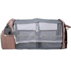 Itopfox Pink Diaper Backpack With Changing Station, Large Capacity Baby Bag For Travel, Includes Insulated Pockets & USB Port -Kid's Home GUEST f3d40220 0a0c 4e1b ae99 5fea765fcfd5