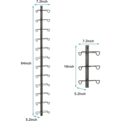 Itopfox 2 Pack Wall Mounted Wine Rack For 24 Bottles, Detachable Wine Storage Organizer Display Holder For Kitchen, Dining Room, Bar, Wine Cellar 13 Itopfox 2 Pack Wall Mounted Wine Rack For 24 Bottles, Detachable Wine Storage Organizer Display Holder For Kitchen, Dining Room, Bar, Wine Cellar -Kid's Home GUEST f4ab86d6 eb7a 43dc 99a0 1d49d9e85d7d