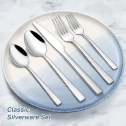 Itopfox 60 Piece Silverware Set For 12, Stainless Steel Flatware Set Includes Spoons Knives Mirror Polished Cutlery For Home Kitchen Restaurant Hotel 10 Itopfox 60 Piece Silverware Set For 12, Stainless Steel Flatware Set Includes Spoons Knives Mirror Polished Cutlery For Home Kitchen Restaurant Hotel -Kid's Home GUEST f6352662 b99c 4a6e b47e 3dad57831674