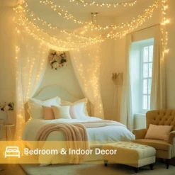 Itopfox Connectable 200 LED String Lights Indoor Outdoor, 66FT Warm White Christmas Lights Waterproof, 13 Modes With Timer, Twinkle Fairy Lights Plug 12 Itopfox Connectable 200 LED String Lights Indoor Outdoor, 66FT Warm White Christmas Lights Waterproof, 13 Modes With Timer, Twinkle Fairy Lights Plug -Kid's Home GUEST f6c25a1b 95b9 451a 9488 df88f7a0d406