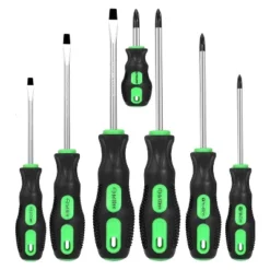 Itopfox 7-Piece Magnetic Screwdrivers Set With Cushion Grip, Includes 4 Phillips And 3 Flat Heads For Professional Use -Kid's Home GUEST f712b62c b854 4839 b769 bf471985c30b