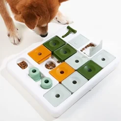 Itopfox Dog Puzzle Toy With 3 Levels, Mental Stimulating Game For Smart Dogs, Treat Dispenser For All Breeds -Kid's Home GUEST fbd15de5 ada4 40d0 94a4 47ae978ca54a