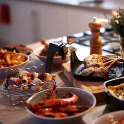 Itopfox 9 Inch Air Fryer Accessories Set With Cupcake Pan, Pizza Pan, Silicone Baking Cup, Recipe Cookbook For 5.3Qt - 6.8Qt Air Fryers 14 Itopfox 9 Inch Air Fryer Accessories Set With Cupcake Pan, Pizza Pan, Silicone Baking Cup, Recipe Cookbook For 5.3Qt - 6.8Qt Air Fryers -Kid's Home GUEST fc0a2cc5 c939 4c0c 9701 4cd77f491fa5