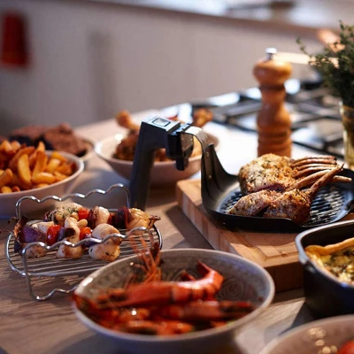 Itopfox 9 Inch Air Fryer Accessories Set With Cupcake Pan, Pizza Pan, Silicone Baking Cup, Recipe Cookbook For 5.3Qt - 6.8Qt Air Fryers 7 Itopfox 9 Inch Air Fryer Accessories Set With Cupcake Pan, Pizza Pan, Silicone Baking Cup, Recipe Cookbook For 5.3Qt - 6.8Qt Air Fryers - Image 7