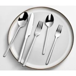 Itopfox 40-Piece Stainless Steel Flatware Set For 8, Mirror Polished Cutlery Set With Dinner Forks, Spoons, Salad Forks, Teaspoons, Dishwasher Safe -Kid's Home GUEST fcbaba53 cc16 4c54 9da8 79682e20f19a