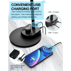 Itopfox LED Desk Lamp With USB Charging Port, 3 Color Modes, Dimmable Reading Light, Intelligent Auto Dimming, Flexible Gooseneck For Bedside, Office 8 Itopfox LED Desk Lamp With USB Charging Port, 3 Color Modes, Dimmable Reading Light, Intelligent Auto Dimming, Flexible Gooseneck For Bedside, Office -Kid's Home GUEST fcfdb883 6569 4902 8ffe 256fa942e9e9