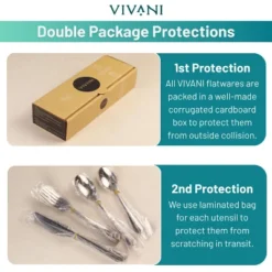 Itopfox 16 Piece Silverware Set For 4, Premium Stainless Steel Cutlery Set, Utensil Sets, Flatware For 4, Forks Spoons And Knives Set Dishwasher Safe -Kid's Home GUEST ff015b2c fe25 4766 878d 6826597c4af1