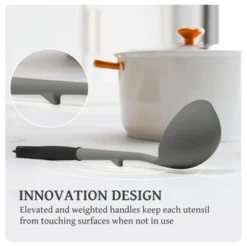 Itopfox 43-Piece Kitchen Utensil Set With Silicone Spatulas, Heat-Resistant Cooking Tools Non-Stick Cookware Safe Dishwasher Friendly, Holder & Hooks -Kid's Home GUEST fff72ca5 2c88 4539 9fb4 f70e41d8f94a